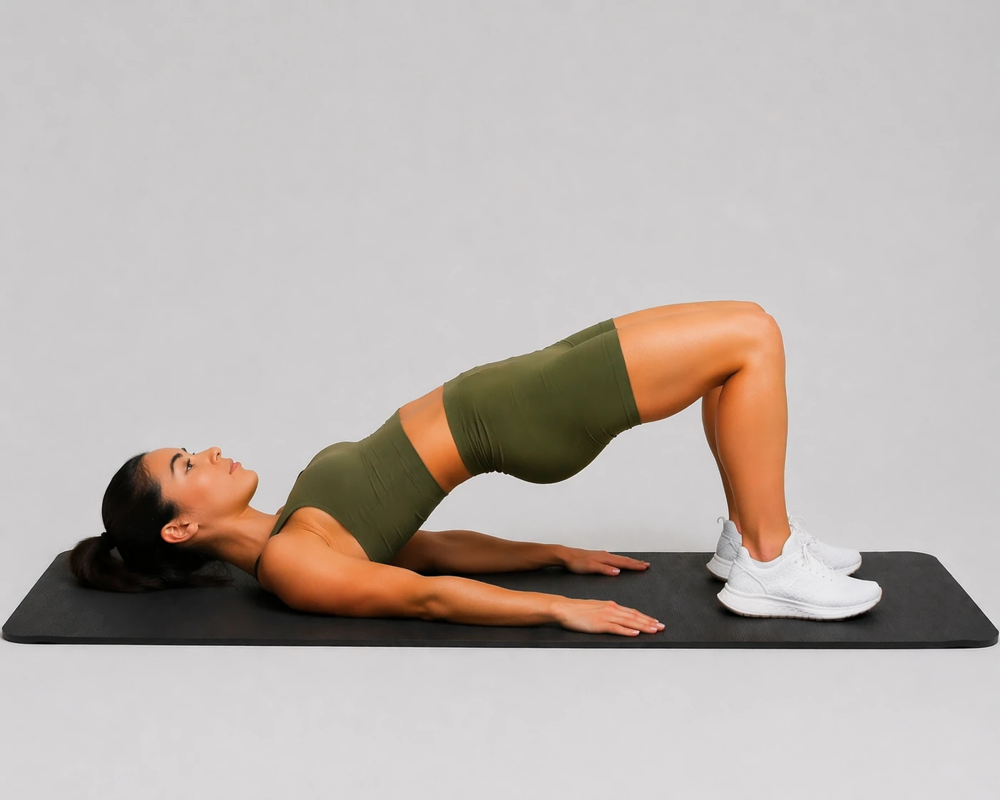 Glute bridge common error position
