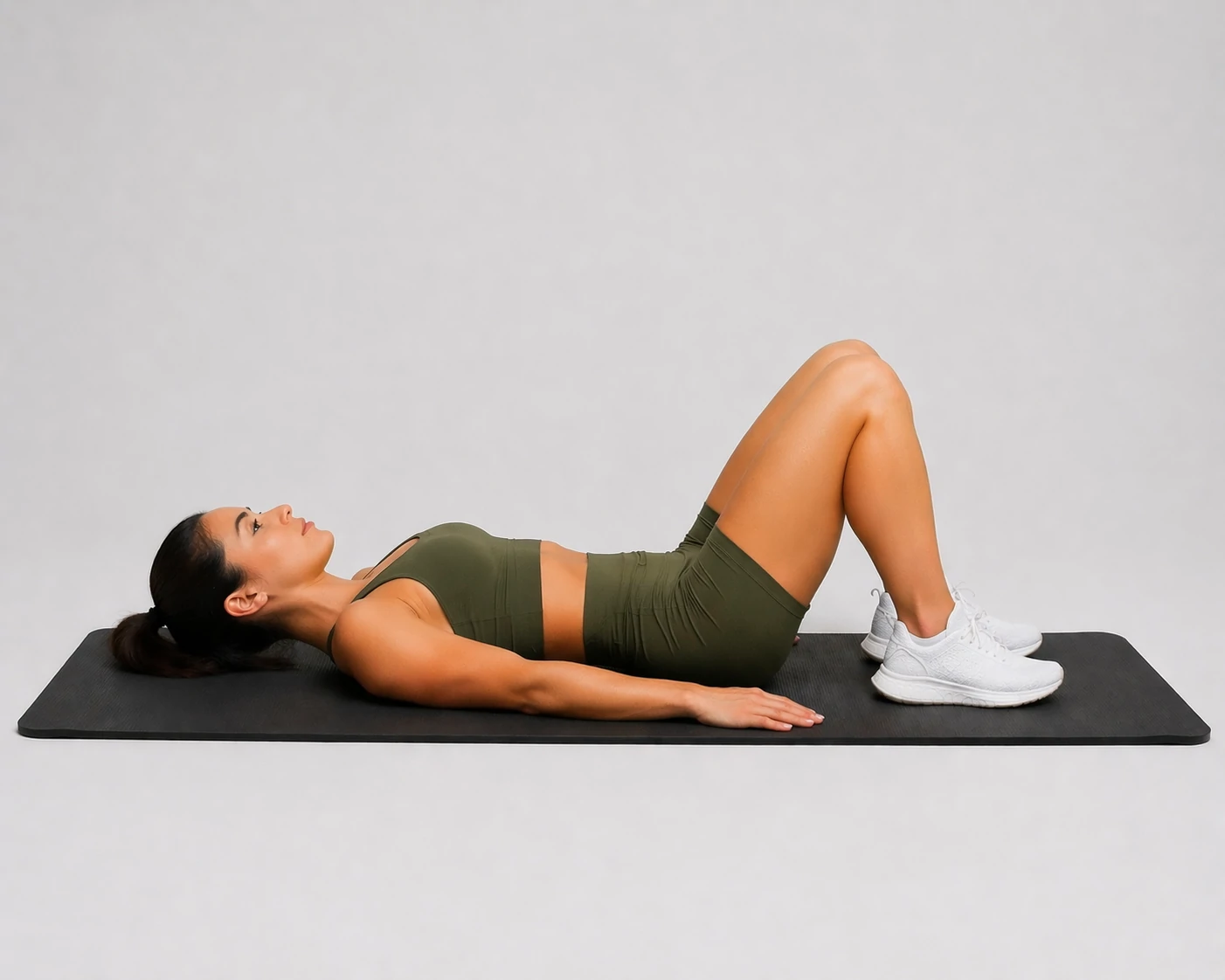 Glute bridge start position
