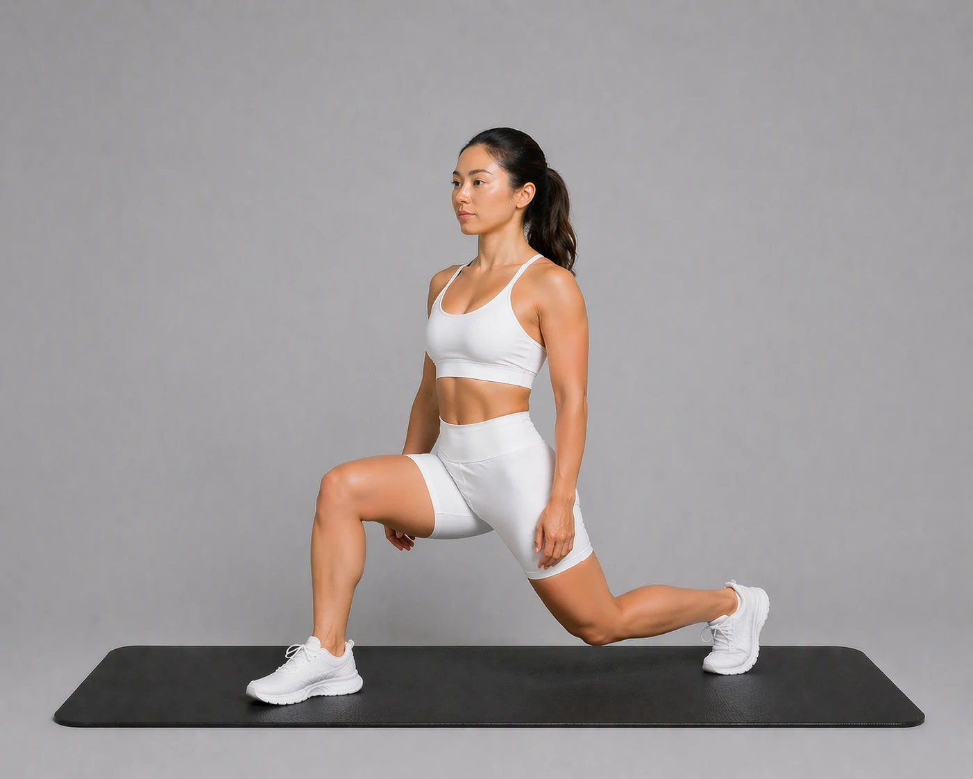 Lunge lowered position