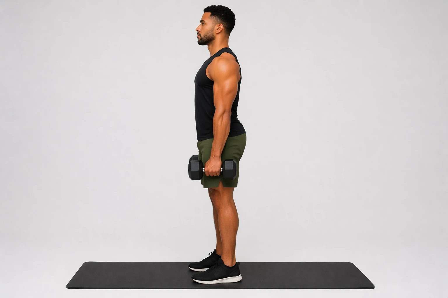 Romanian deadlift start position