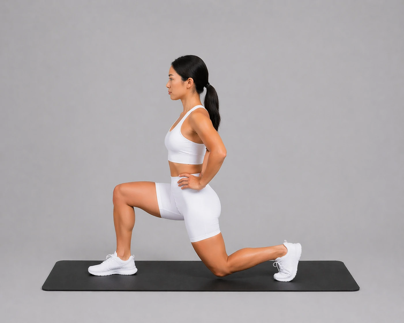 Split squat lowered position